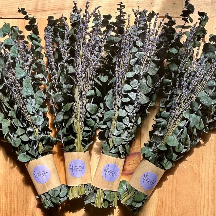 Lavender Creek Farms - Dried Lavender and Eucalyptus, Each