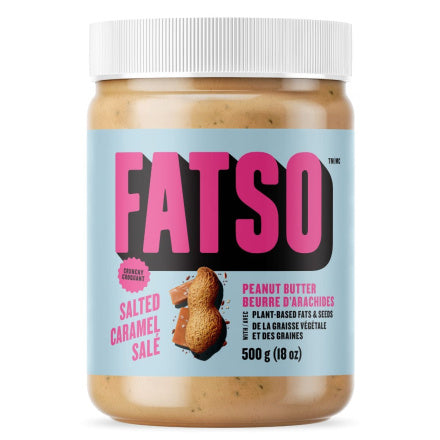 Fatso - Crunchy Salted Caramel Peanut, 500 g
