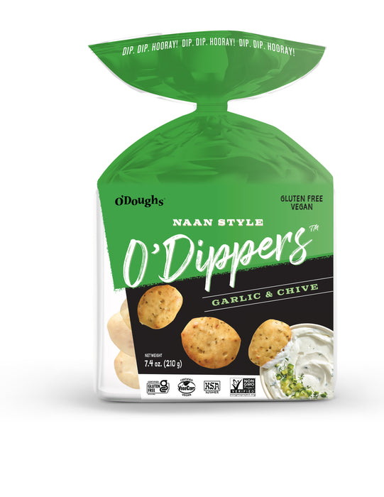 O'Doughs - Gf Garlic Naan Style Dippers, 210 g