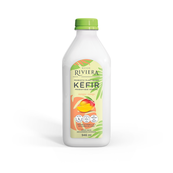 Riviera - Coconut Milk Kefir - Mango, 946 mL