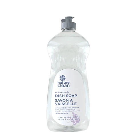 Nature Clean - Lavender Dish Liquid - Lavender and Tea Tree, 740 mL