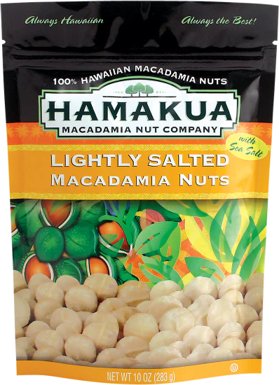 Hamakua Plantation - Macadamia Nuts - Lightly Salted, 283 g