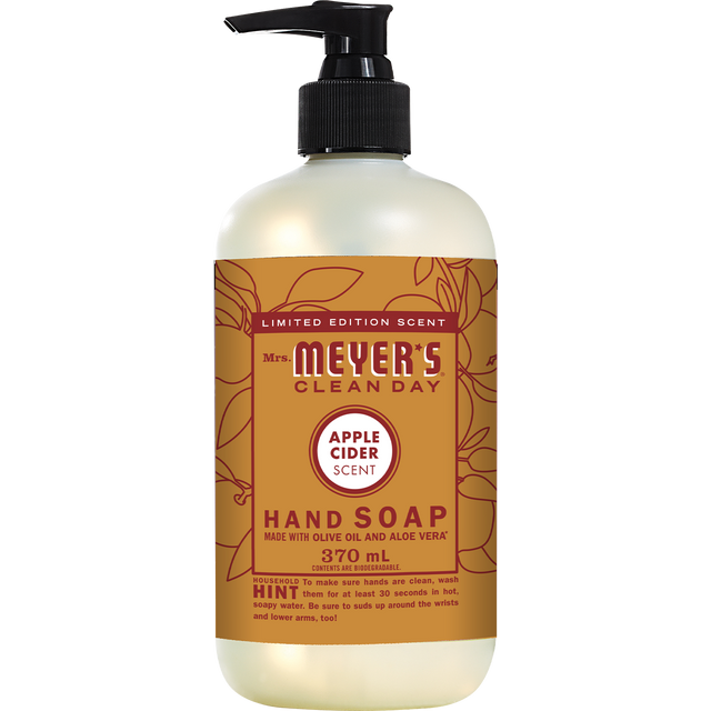 Mrs. Meyer's Clean Day - Hand Soap - Apple Cider, 370 mL