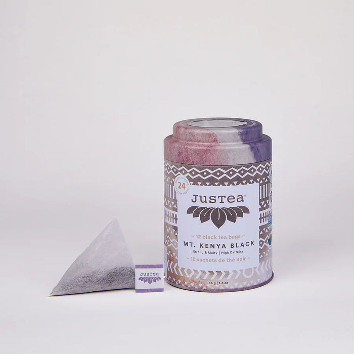Justea - Mt Kenya Black - Tin, 36 g
