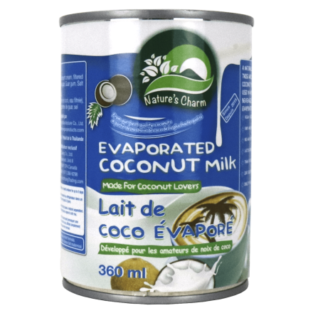 Nature's Charm - Evaporated Coconut Milk, 360 mL