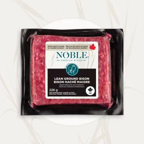 Noble Bison - Bison - Lean Ground, 226 g