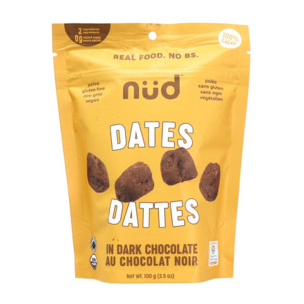 nud fud - Chocolate Covered Dates, 100 g