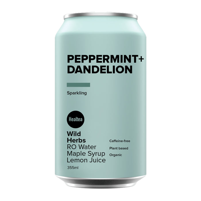 Healtea - Peppermint & Dandelion, 355 mL