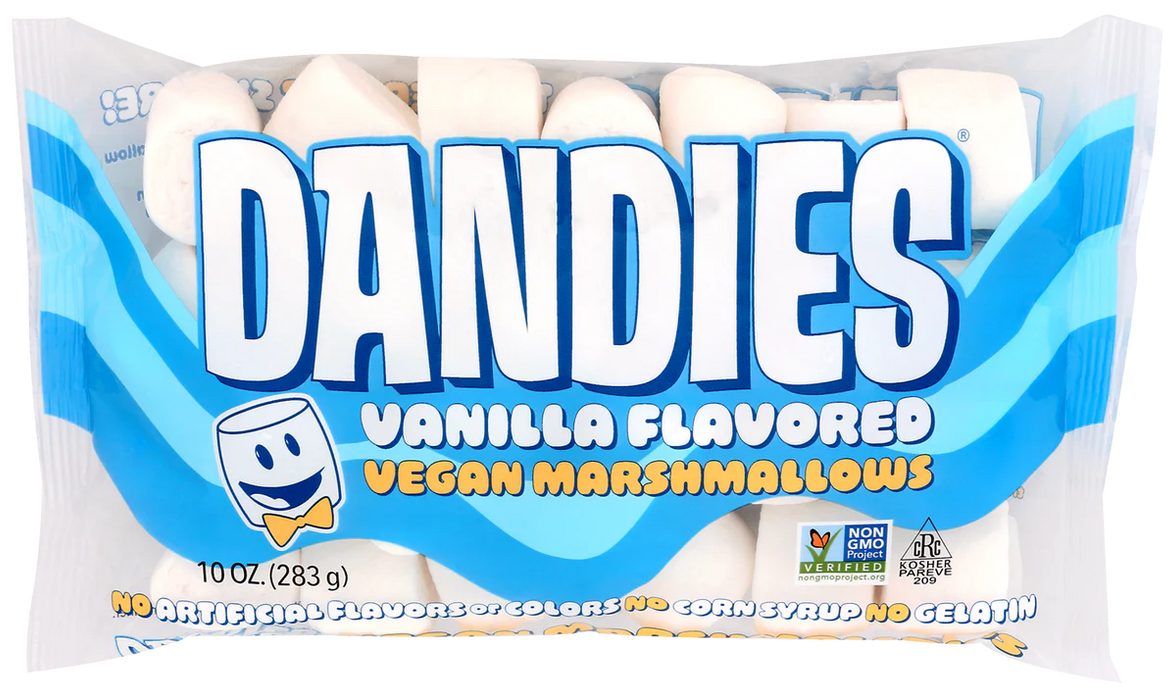 Dandies - Vegan Marshmallows - Vanilla Flavoured, 283 g
