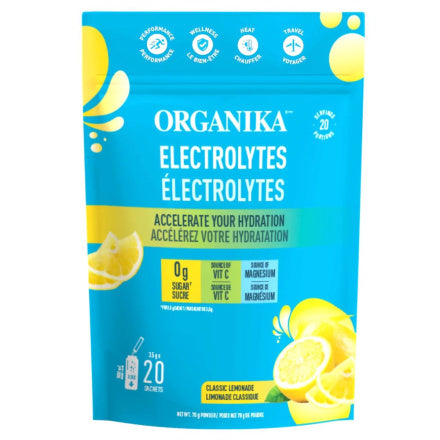 Organika - Electrolytes - Lemon - 3.5x20g