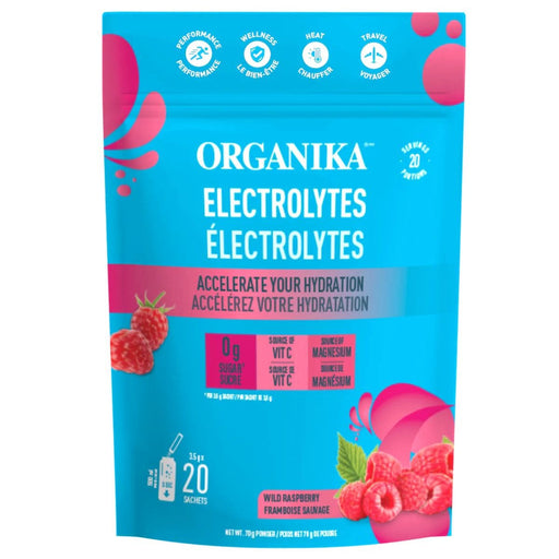 Organika - Electrolyte Wild Raspberry, 3.5x20g