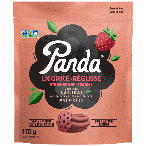Panda - Licorice - Strawberry, 170 g