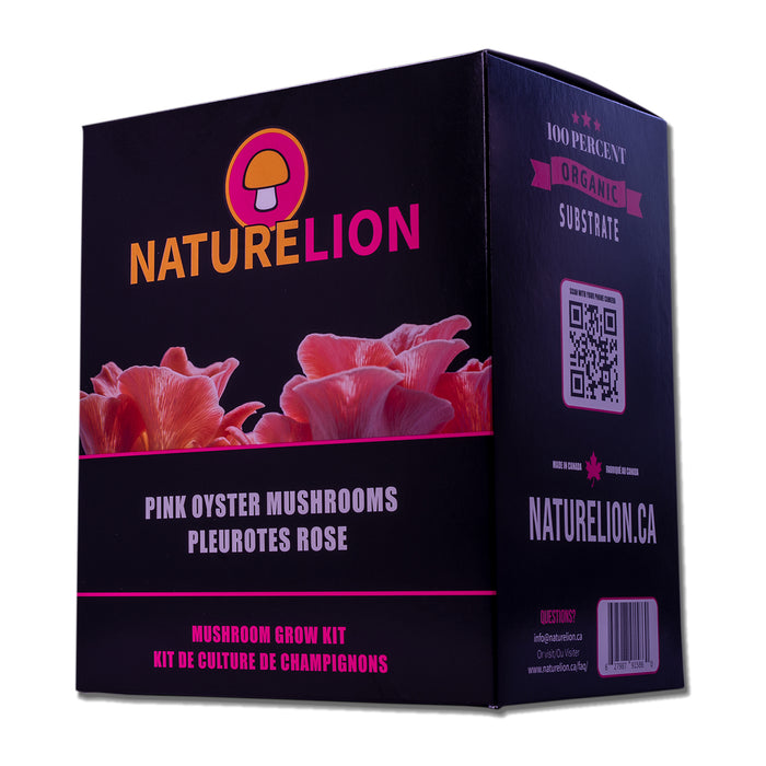 Nature Lion - Pink Oyster Mushroom Grow Kit