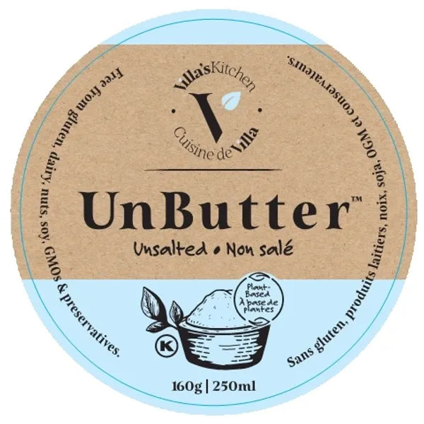 Villa's Kitchen - UnButter - Unsalted, 250 mL