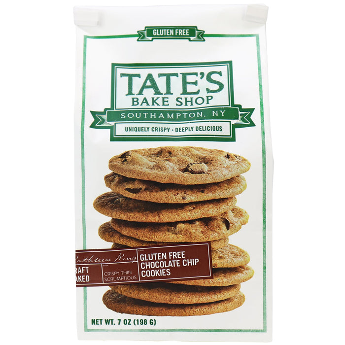 Tates Bake Shop - Cookies - Gf Chocolate Chip, 198 g
