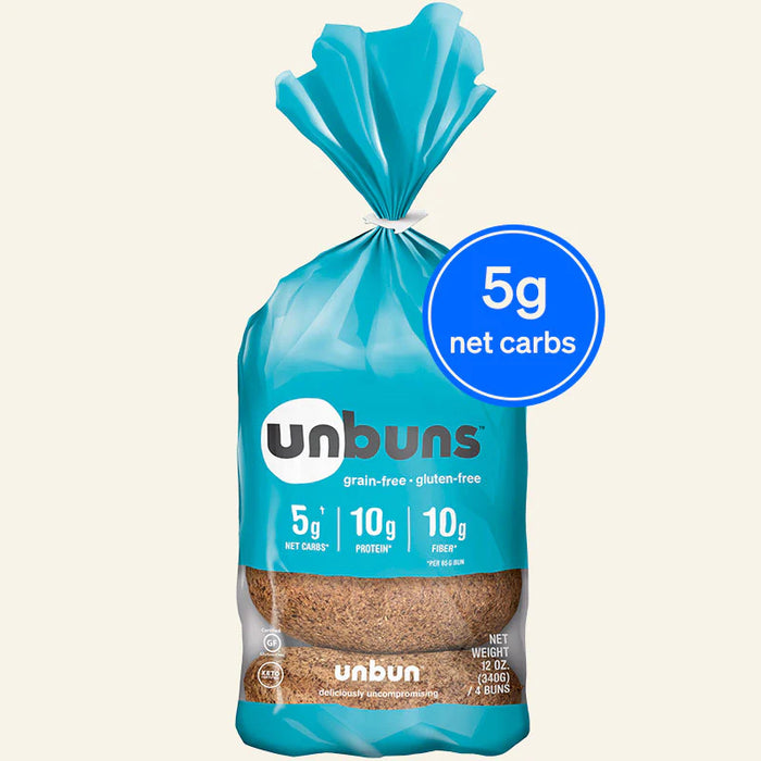 unBun by Keto Buns - UnBagels - Plain, 350 g