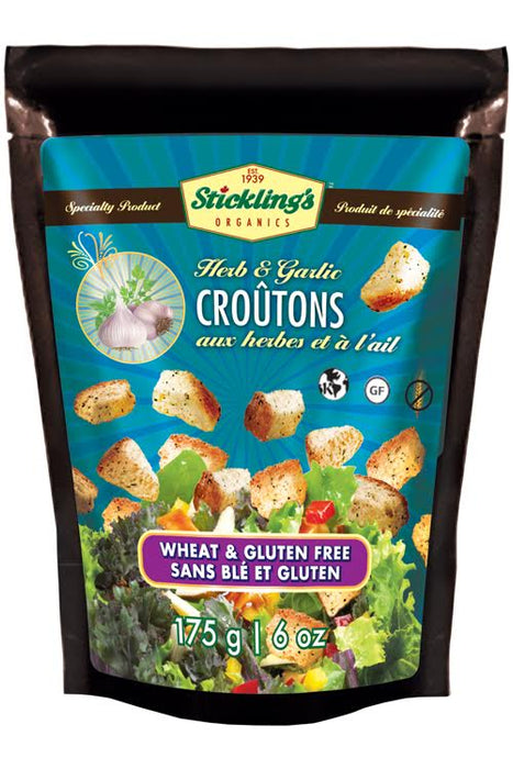 Stickling's Bakery Ltd - Gluten Free Croutons, 175 g