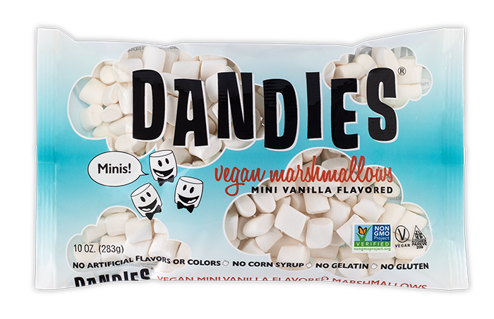 Dandies - Vegan Mini Marshmallows - Vanilla Flavoured, 283 g