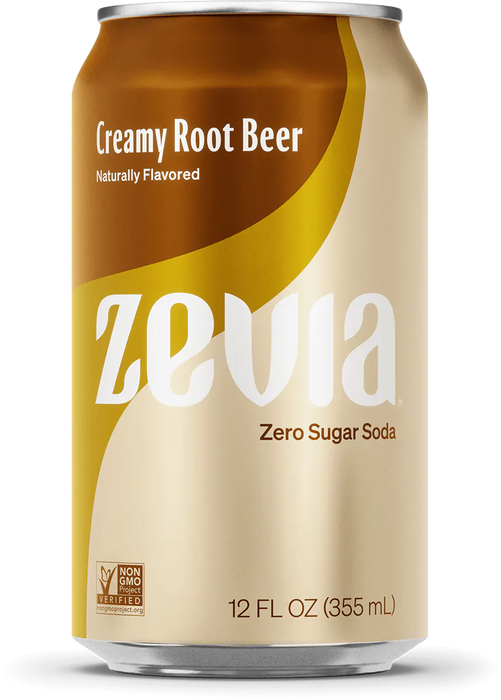 Zevia - Creamy Root Beer, 355 mL