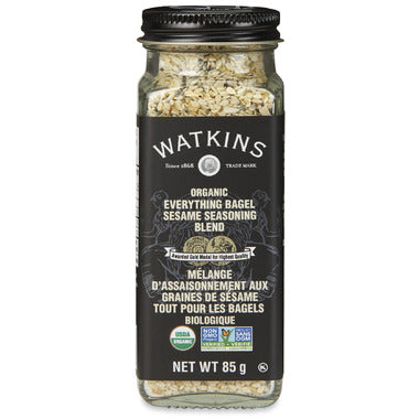 Watkins - Organic Everything Bagel Sesame Seasoning Blend, 85g