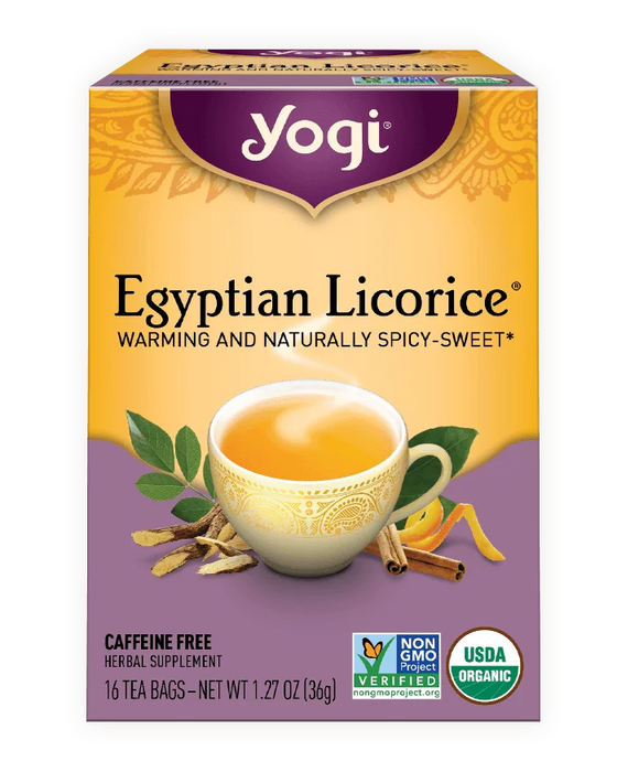 Yogi - Egyptian Licorice Tea, 16 count