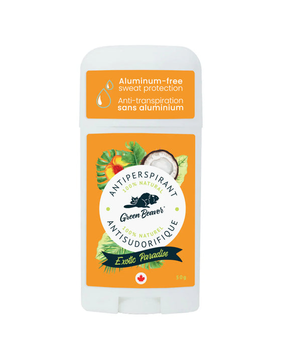 Green Beaver - Antiperspirant - Exotic Paradise, 50 g