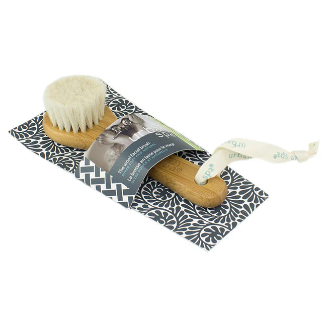 Urban Spa - The Bamboo & Wool Facial Brush, Each