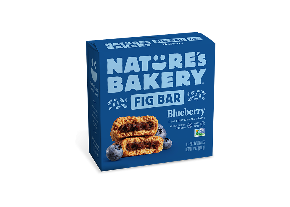 Nature's Bakery - Blueberry Fig Bars, 6x57 g
