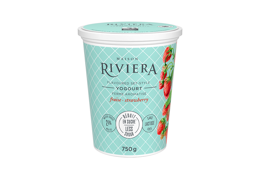 Riviera - Yogurt - Strawberry, 750 g