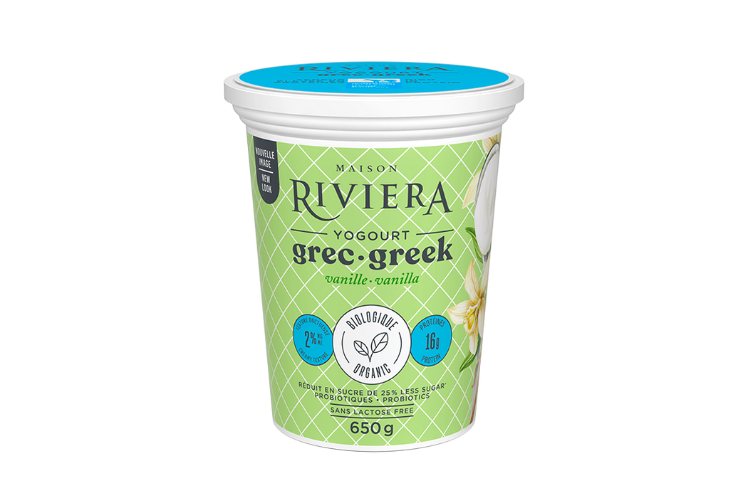 Riviera - Yogurt - Sugar Free Vanilla, 650 g