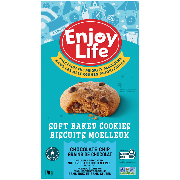 Enjoy Life - Soft Baked Cookies, Chocolate Chip, 170g