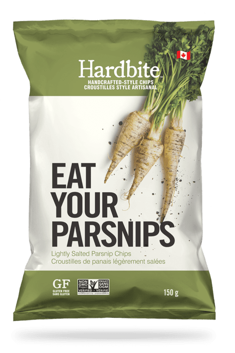 Hardbite - Parsnip Chips, Lightly Salted, 150g