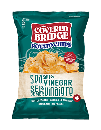 Covered Bridge - Sea Salt & Vinager, 170g
