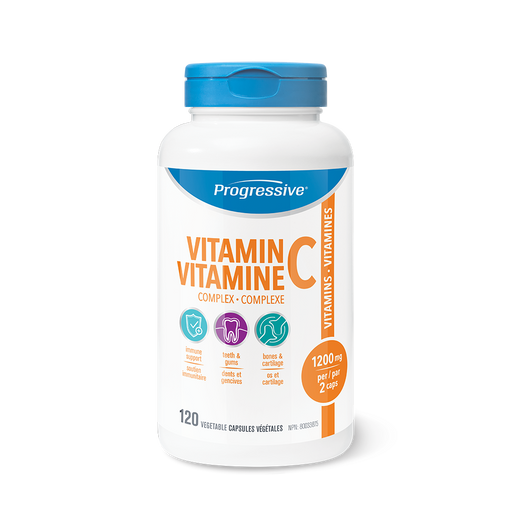 Progressive - Vitamin C Complex, 120 Caps