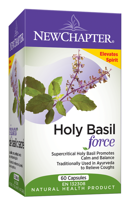 New Chapter - Supercritical Holy Basil, 60 capsules