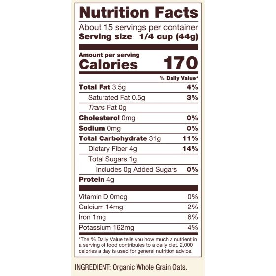 Bob's Red Mill - Organic Steel Cut Oats, 680g