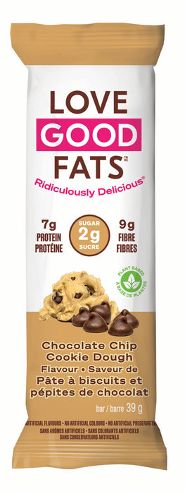 Love Good Fats - Chocolate Chip Cookie Dough, 39g