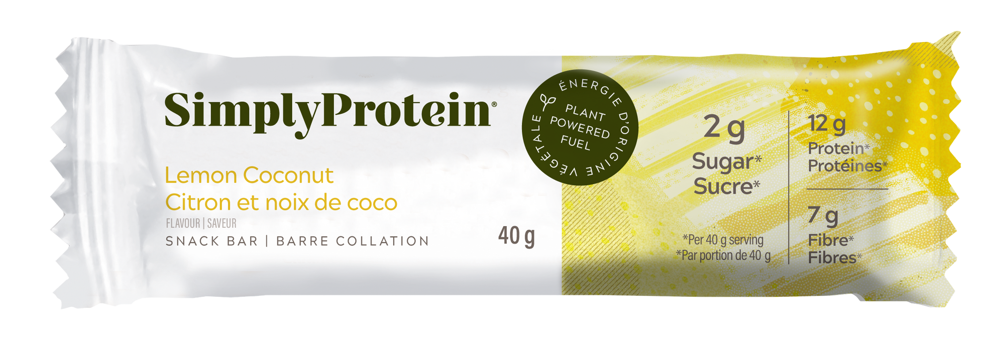 Simply - Lemon Coconut Bar, 40g