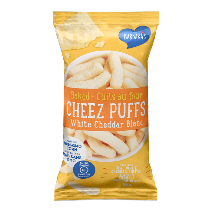 Barbara's Bakery - White Cheddar Cheez Puffs, 155G