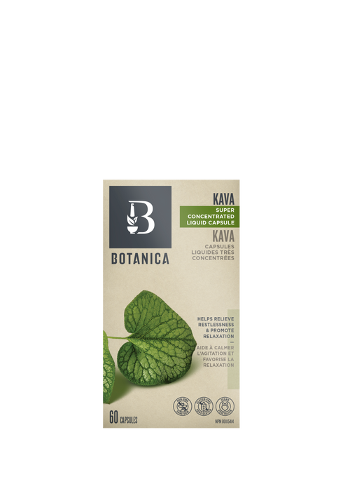 Botanica - Kava Root Liquid Phytocaps, 60 Capsules