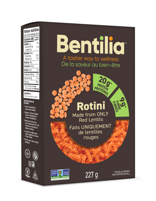 Betilia - Red Lentil Pasta Rotini, 8oz