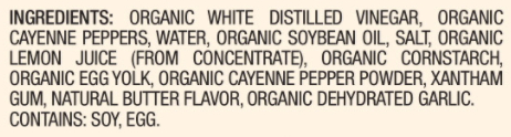 Suzie's Organics - Organic Buffalo Wing Sauce, 355ml