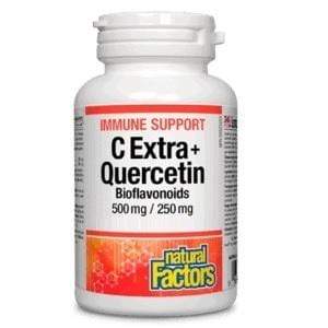 Natural Factors - C Extra + Quercetin, 500mg/250mg, 90 caps