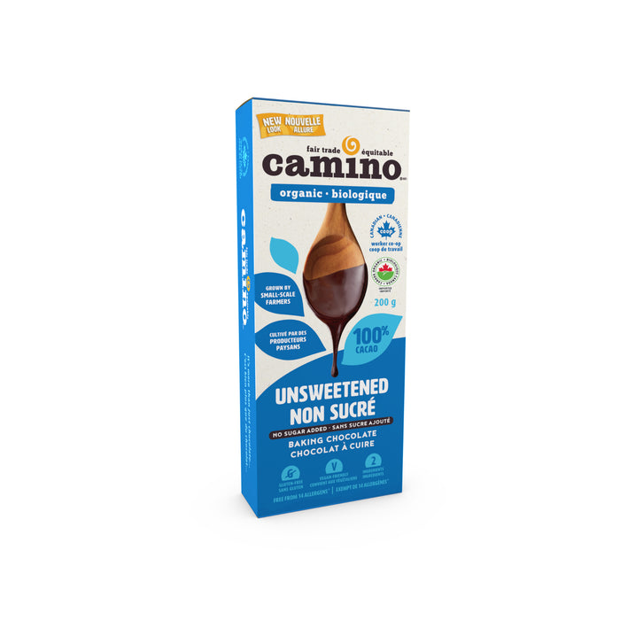 Camino - Baking Chocolate, 100% Unsweetened, 200g