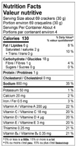 Made Good - Organic Star Puffed Crackers, Cheddar, 121g