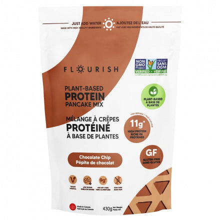 Flourish - Chocolate Chip Plant-Based Protein Pancake