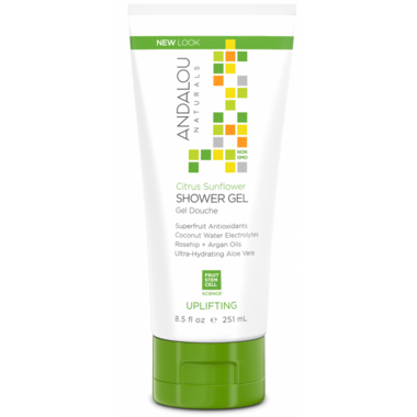 Andalou Naturals - Shower Gel, Citrus Verbena, 251ml