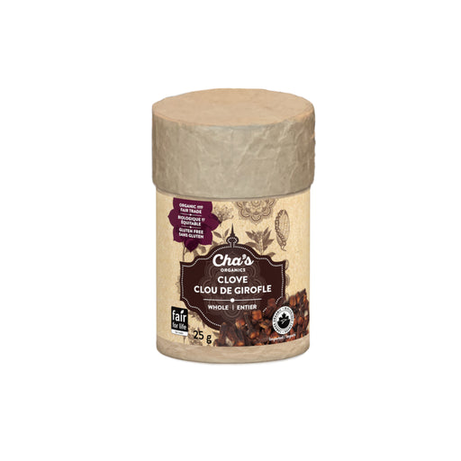 Cha's Organics - Organic Whole Clove, 25g