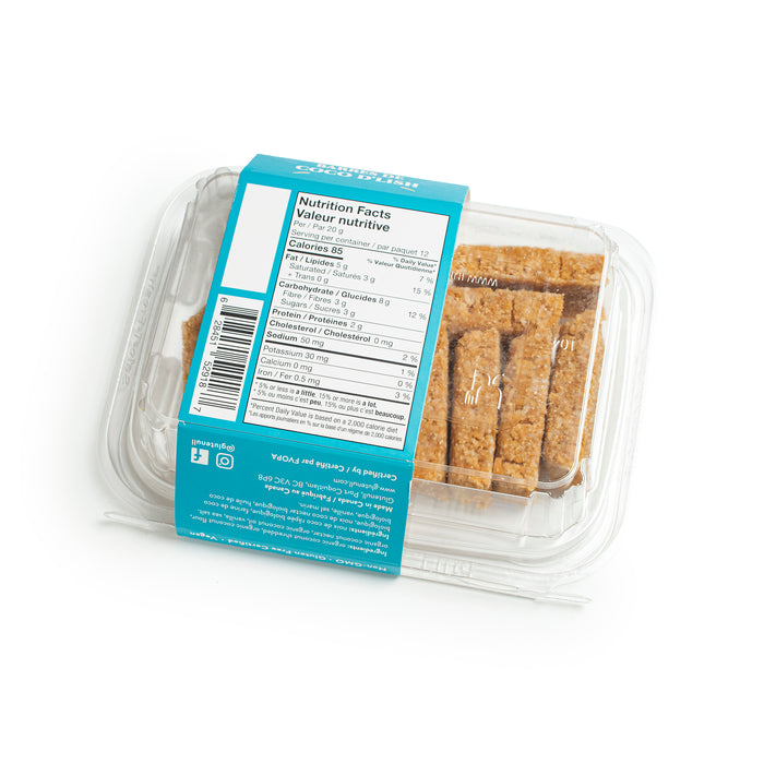 Glutenull - Org. Raw Coco D'lish Bar - 240g