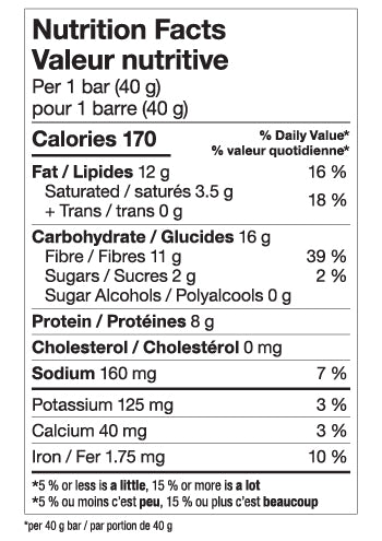 Love Good Fats - Chewy Nutty Dark Chocolatey Cranberry & Almond, 40g